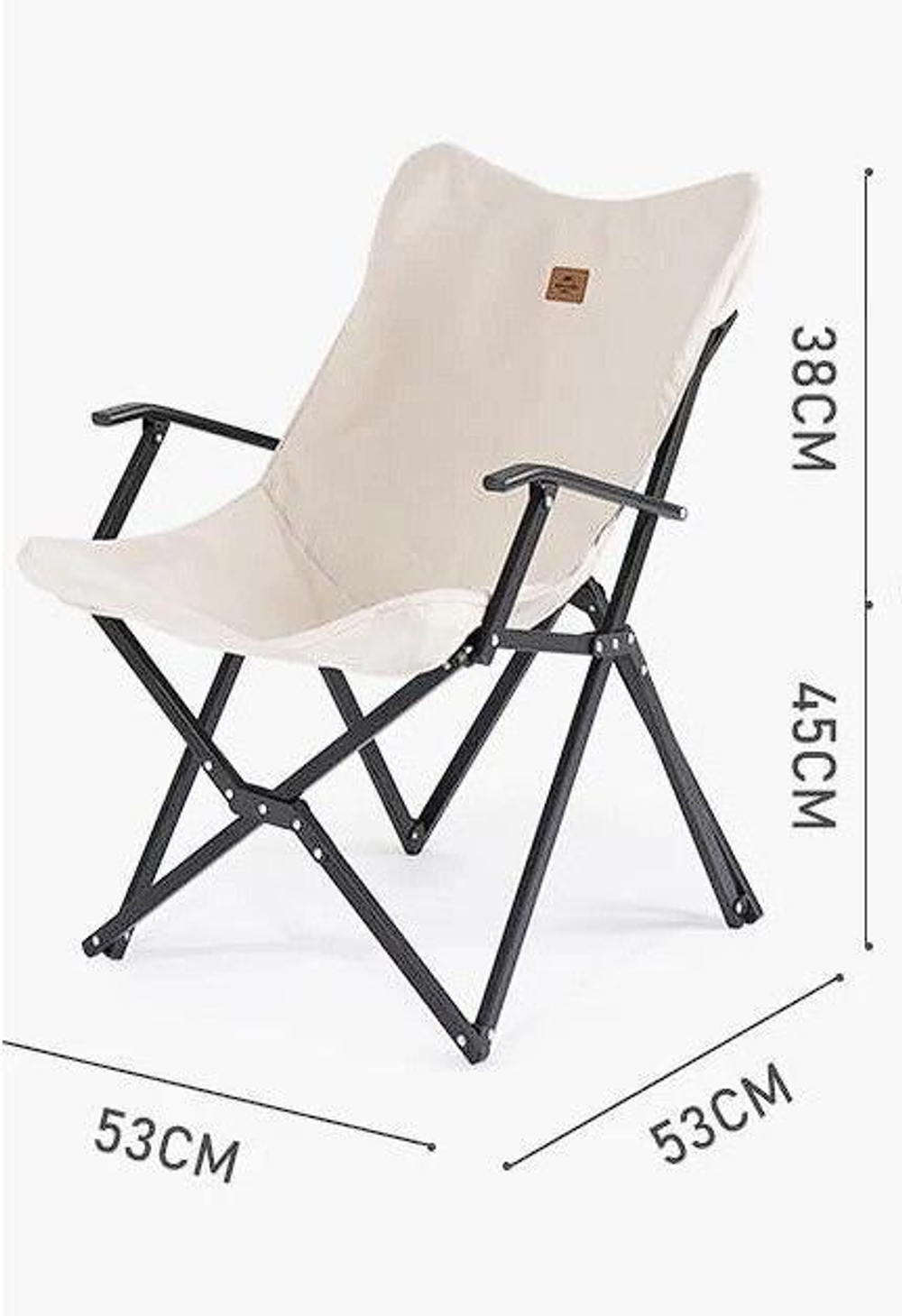 Стул складной туристический Naturehike NH21JJ003 бежевый, 6927595774731