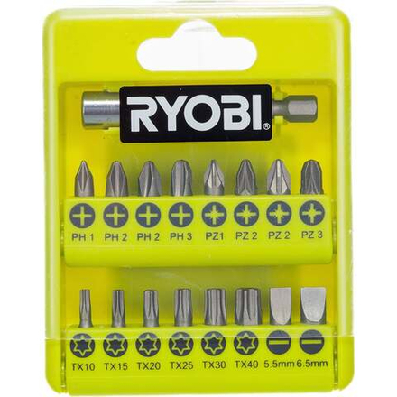 Набор бит 17 шт. Ryobi RAK17SD 5132002550