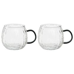 Набор стеклянных кружек Crystal, 2 шт.