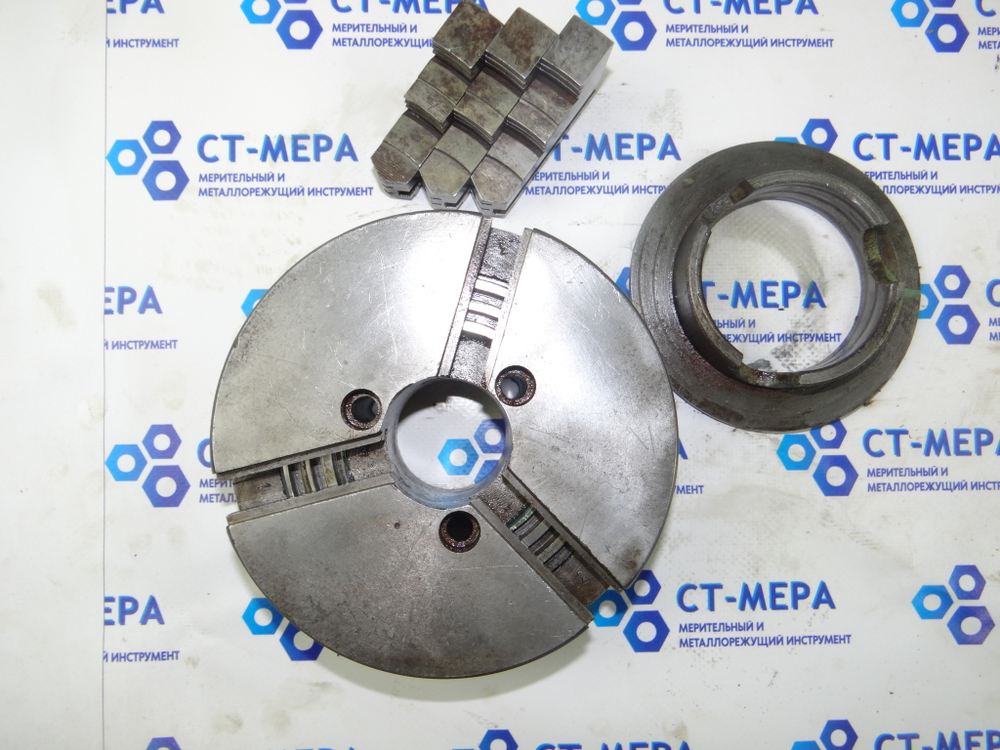 Патрон токарный 3-х кулачковый 160мм (арт. 25100)