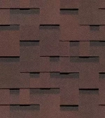 Гибкая черепица Docke PREMIUM Двухслойная "Генуя" Зрелый каштан 3м2