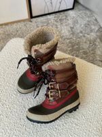 Комбинированные сапоги с ремешками Burberry, 28