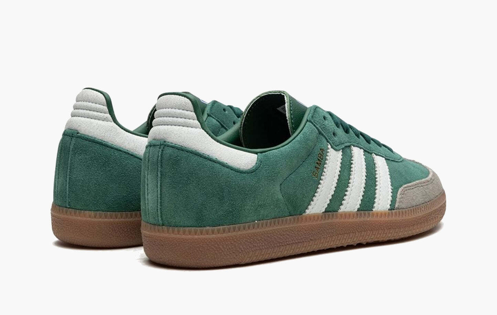 Adidas Samba OG "Collegiate Green Gum Grey Toe"