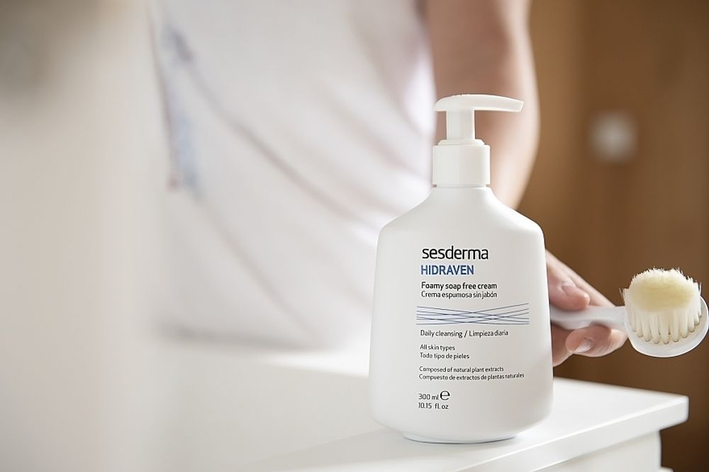 Крем-пенка для умывания SESDERMA HIDRAVEN Foamy Soap Free Cream 300 мл