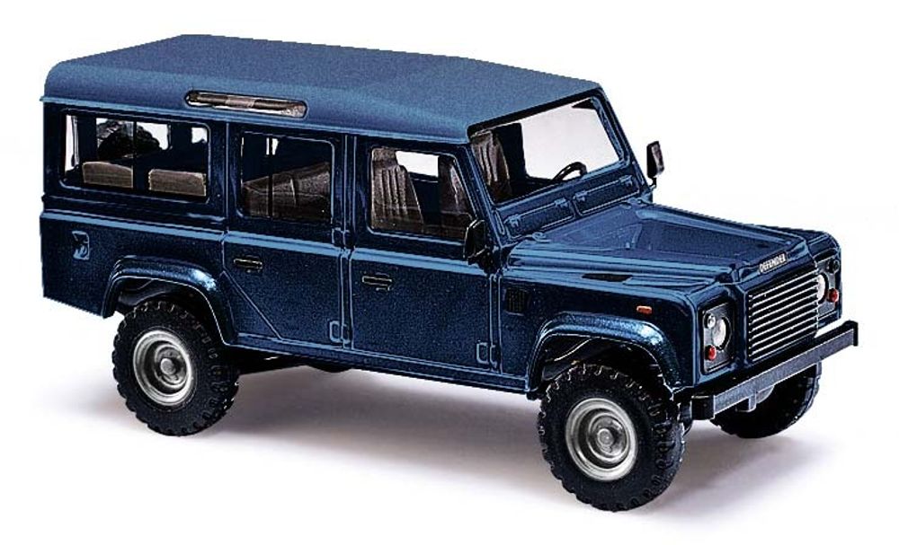 Автомобиль Land Rover Defender, синий металлик (H0)