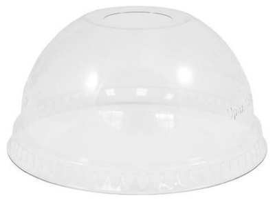 Крышка купольная с отверстием для РЕТ-шейкера Д-95 (50/20уп) Упакс-Юнити (Upax-Unity)