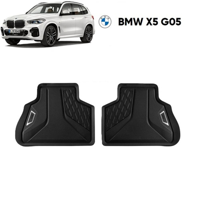 Коврики BMW X5 G05 задние всепогодные (2 шт)