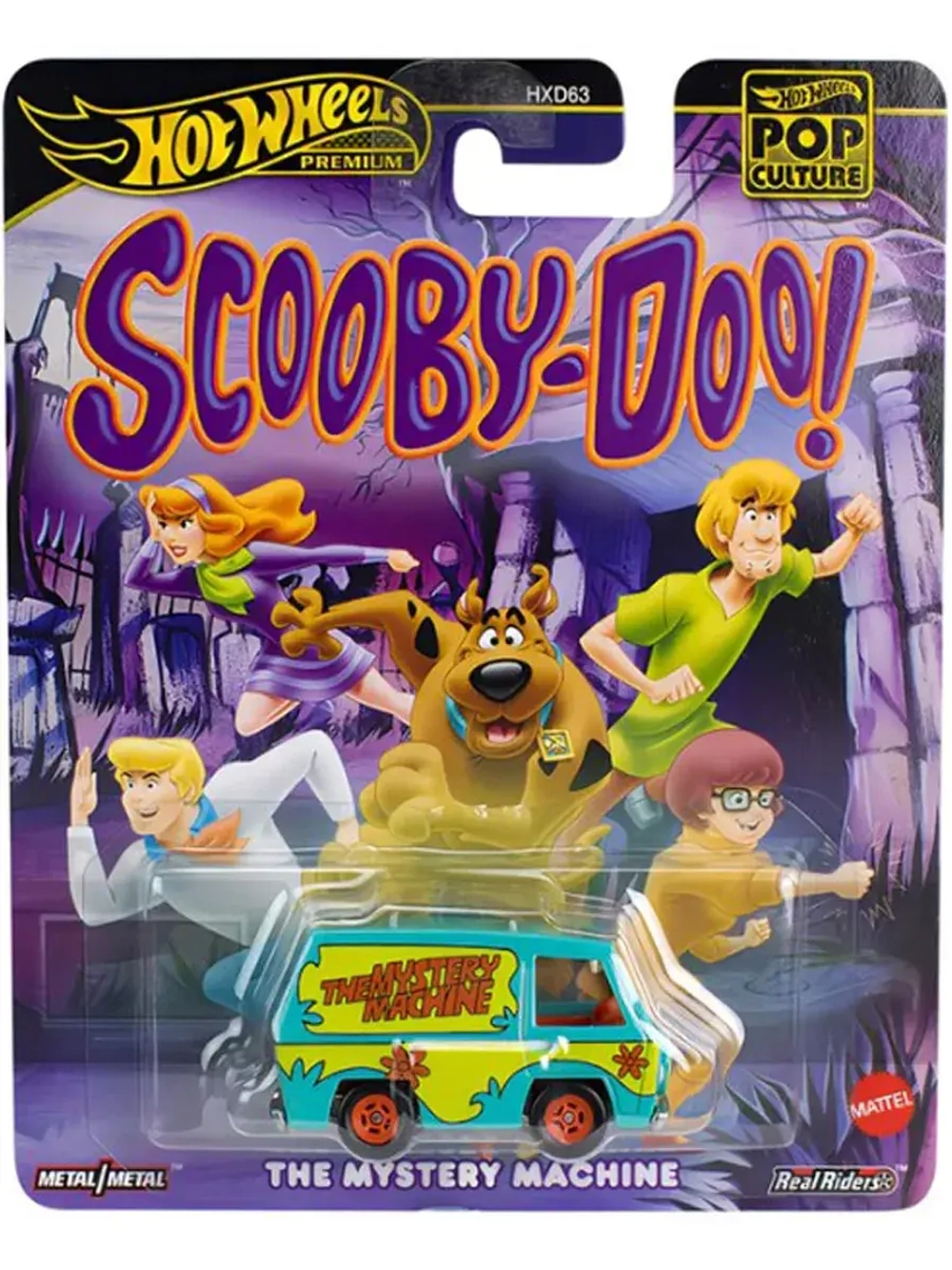 Машинка Хот Вилс Премиум The Mystery Machine HXD63 JBL63
