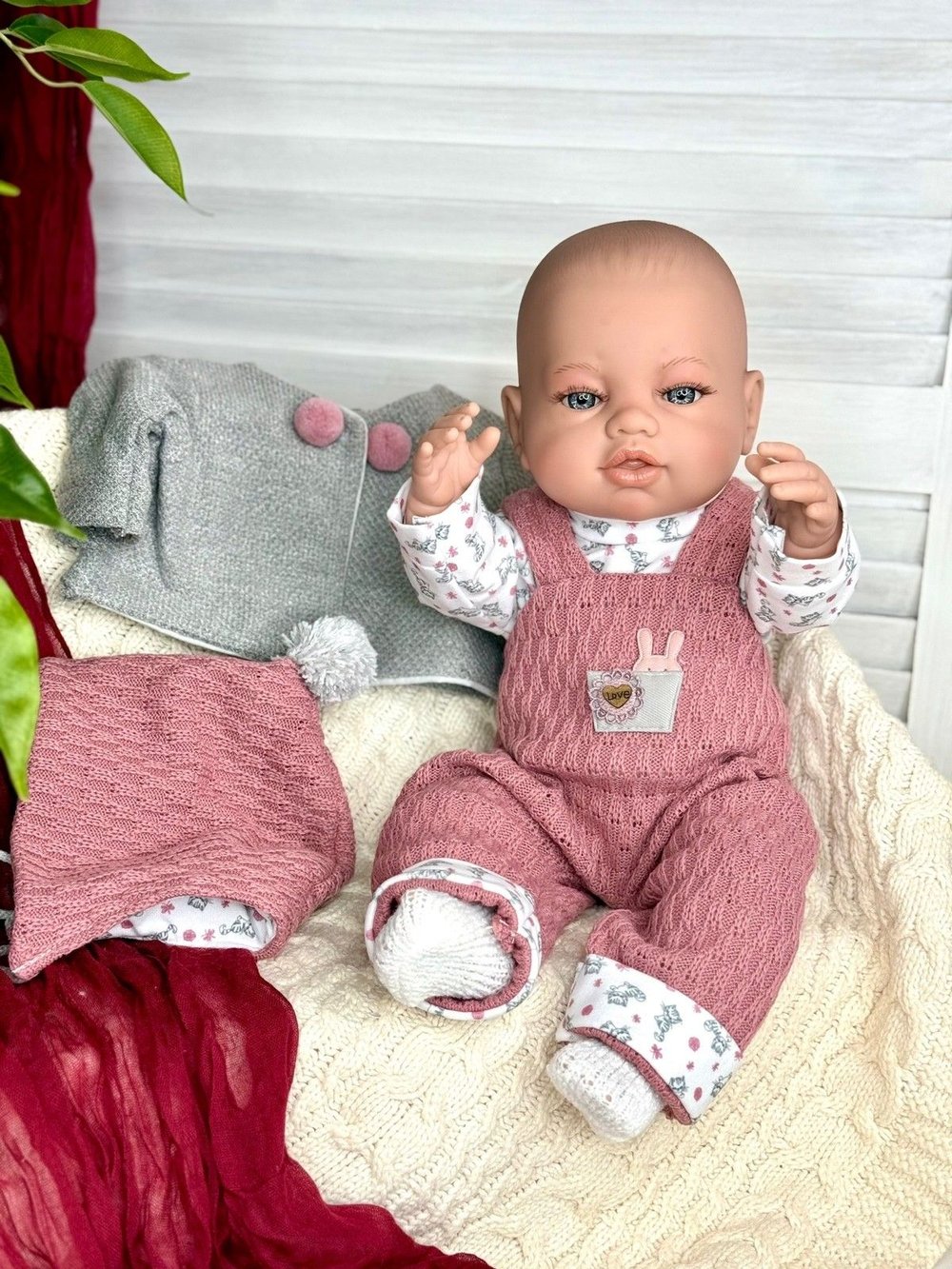 Кукла Berbesa виниловая 42см Recien Nacido (5124K)