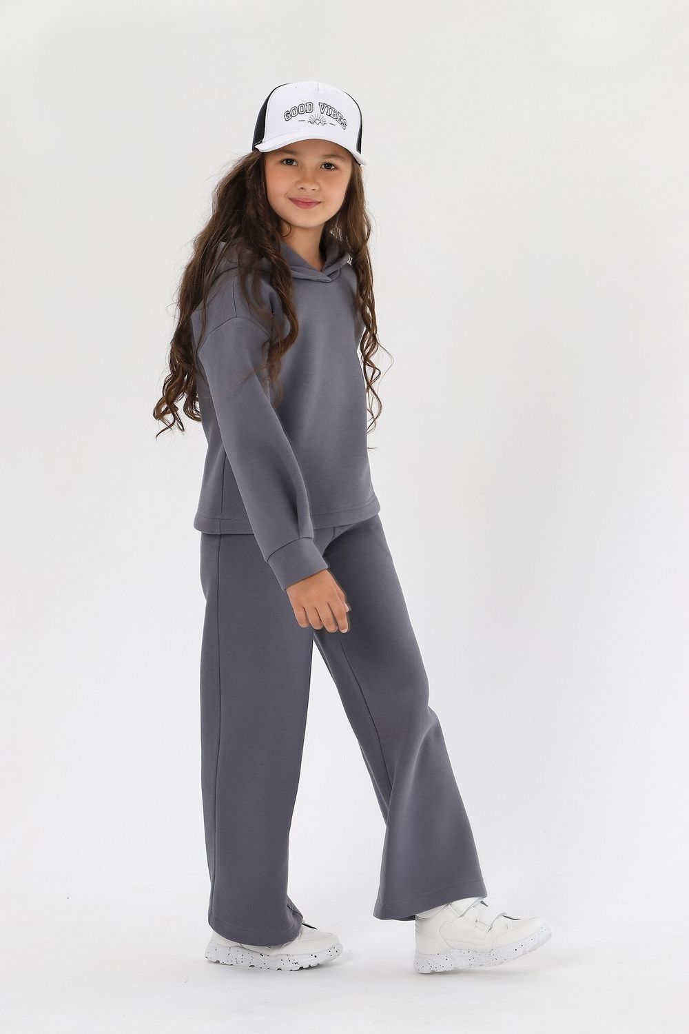 Костюм для девочки Сибирь-1 Виотекс СЕРЫЙ