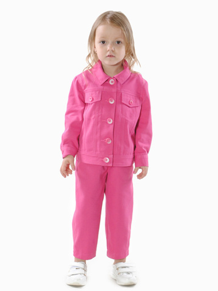 Брюки джинсовые для девочки 2-8 лет Fleur de Vie