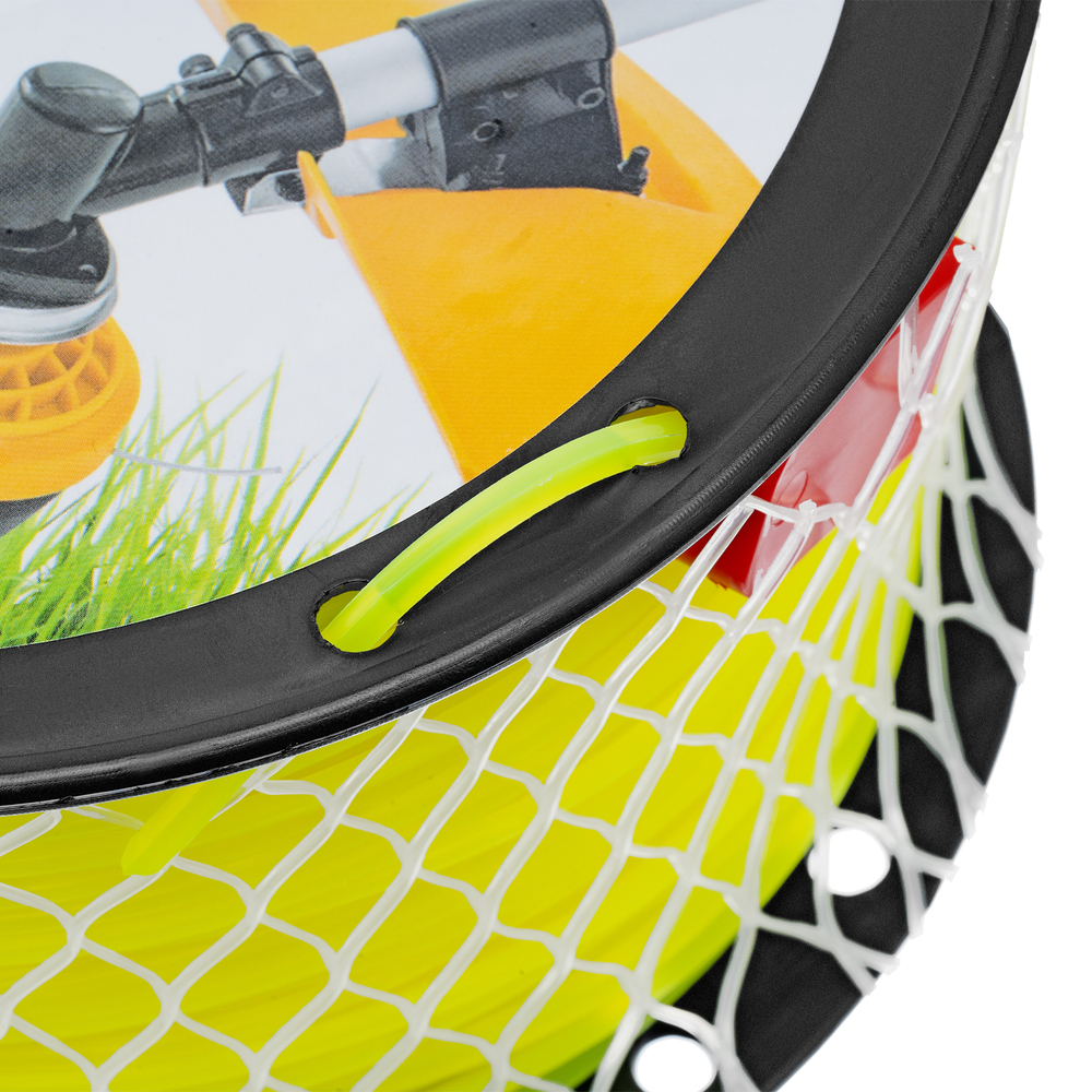 Леска для триммера квадрат, 2,7м х 138м, на DIN катушке FLEX CORD Denzel