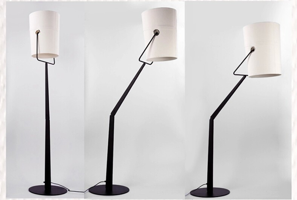Напольный дизайнерский светильник  Diesel Fork by Foscarini (серый)