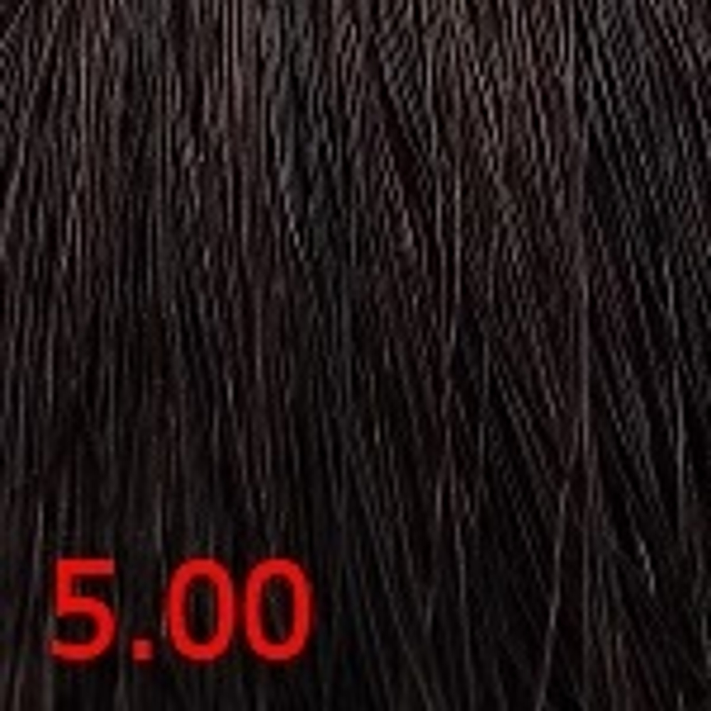 Крем-краска для волос Оттенок 5.00+ Интенсивный светло-коричневый KEEN XXL Colour Cream Hellbraun 100мл