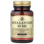Solgar, Астаксантин, 10 мг, 30 мягких желатиновых капсул