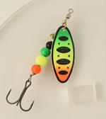 Блесна для рыбалки вращающаяся LureMax Foxy