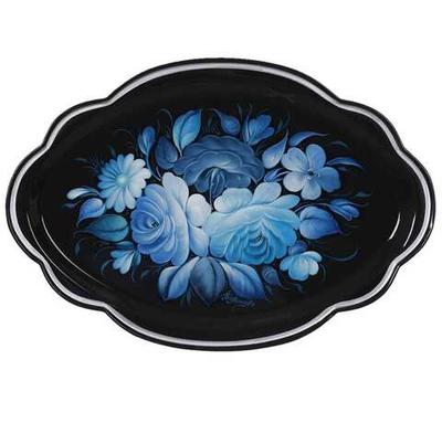 Zhostovo metal tray A11D070425203