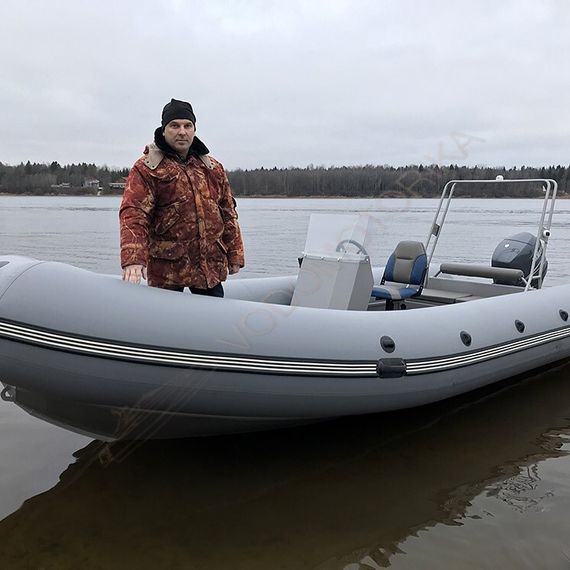 Надувная лодка ProfMarine RIB 550 с алюминиевым корпусом