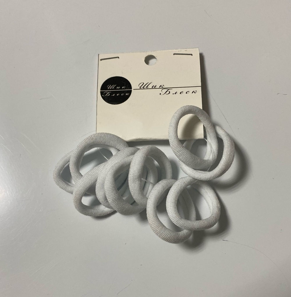 Резинки для волос "Венди", 2,5 см, (набор 10 шт.), цвета МИКС