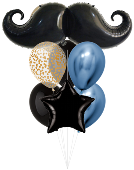 Набор шаров для него, Усы | 0007