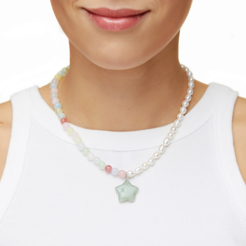 Колье Конфетный Жемчуг