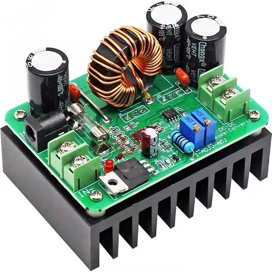 Повышающий DC-DC модуль LD60 CC CV 15A
