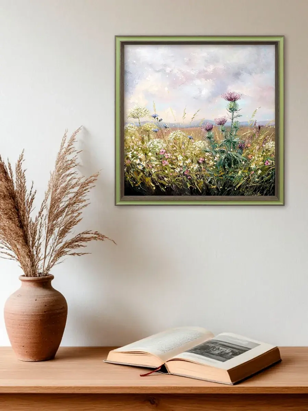 Картина на стену интерьерная на холсте 43х43 см