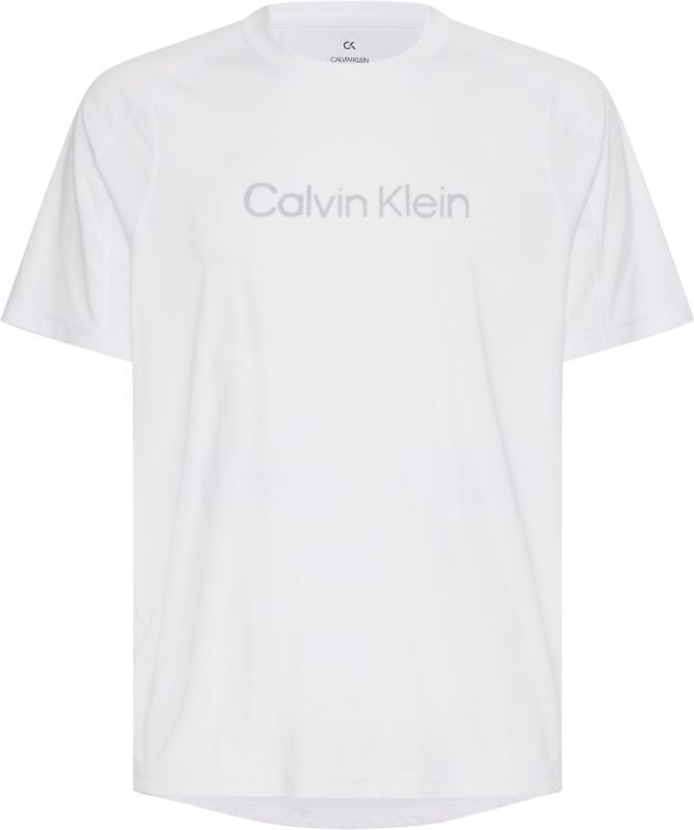 Мужская теннисная футболка Calvin Klein SS T-shirt - белый