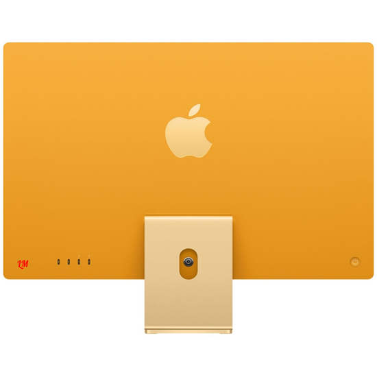Apple iMac 24" Retina 4,5K, (M1 8C CPU, 8C GPU), 8 ГБ, 512 ГБ SSD, жёлтый