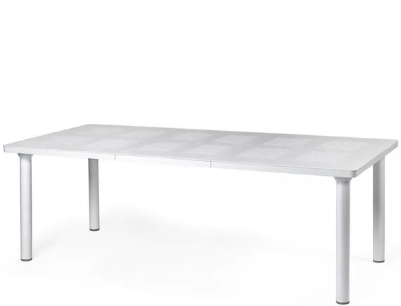 Стол уличный раздвижной Libeccio 160-220х100 см, белый