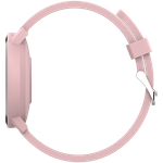 CANYON Lollypop SW-63, Smart watch, 1.3inches IPS full touch screen, Round watch, IP68 waterproof, multi-sport mode, BT5.0, compatibility with iOS and android, Pink, Host: 25.2*42.5*10.7mm, Strap: 20*250mm, 45g