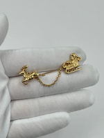 Брошь булавка Санта Клаус Avon