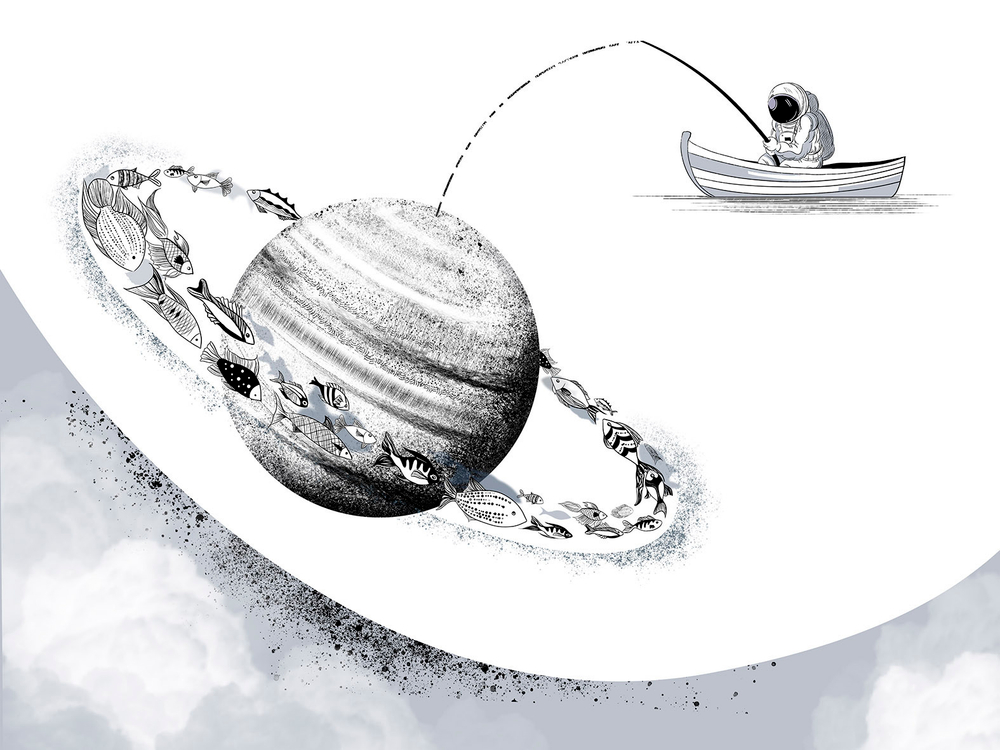 Дизайнерские обои Wall Street Cosmos