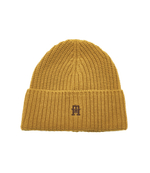 шапка monogram Tommy Hilfiger - горчичный(AW0AW14286)