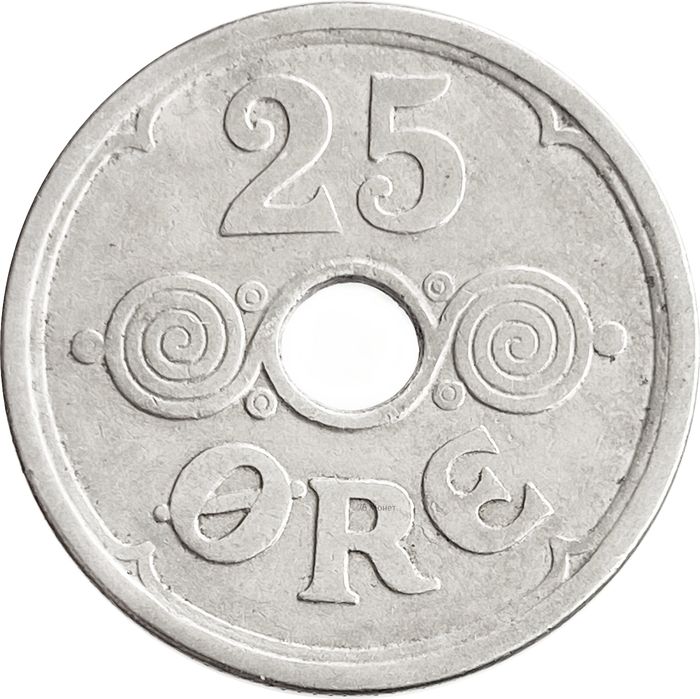 25 эре 1924-1947 Дания