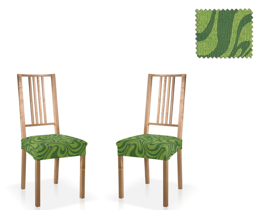 Чехол Данубио на сидение стула, цвет Верде (2 шт.)