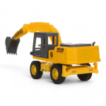 Модель ин. мет. "Экскаватор на колесах" 15см, открыв.двери, подвиж. детали в коробка (Технопарк)