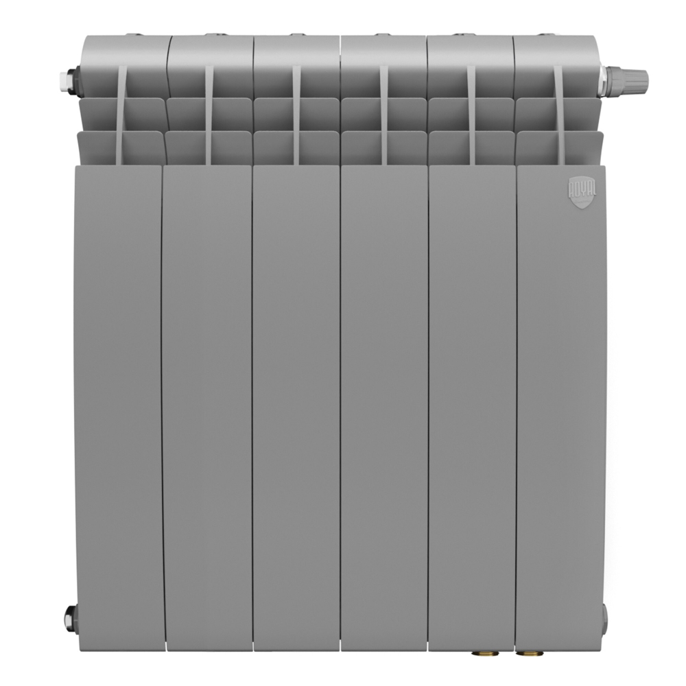 Радиатор Royal Thermo BiLiner 500 Silver Satin VR80 - 6 секц.