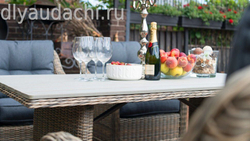 САРДИНИЯ комплект мебели из искусственного ротанга