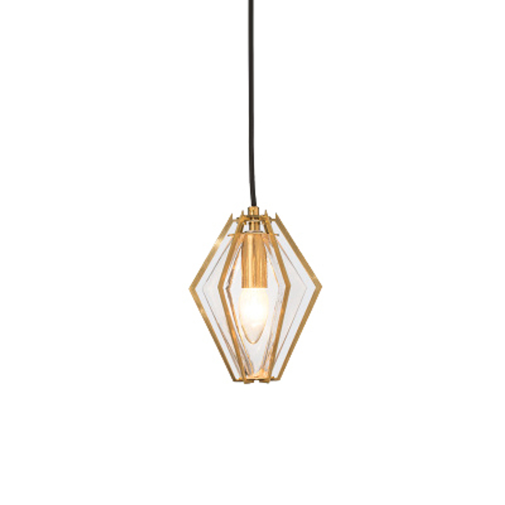 Pendant design lamp  Harlow 1 by Gabriel Scott (Clear)