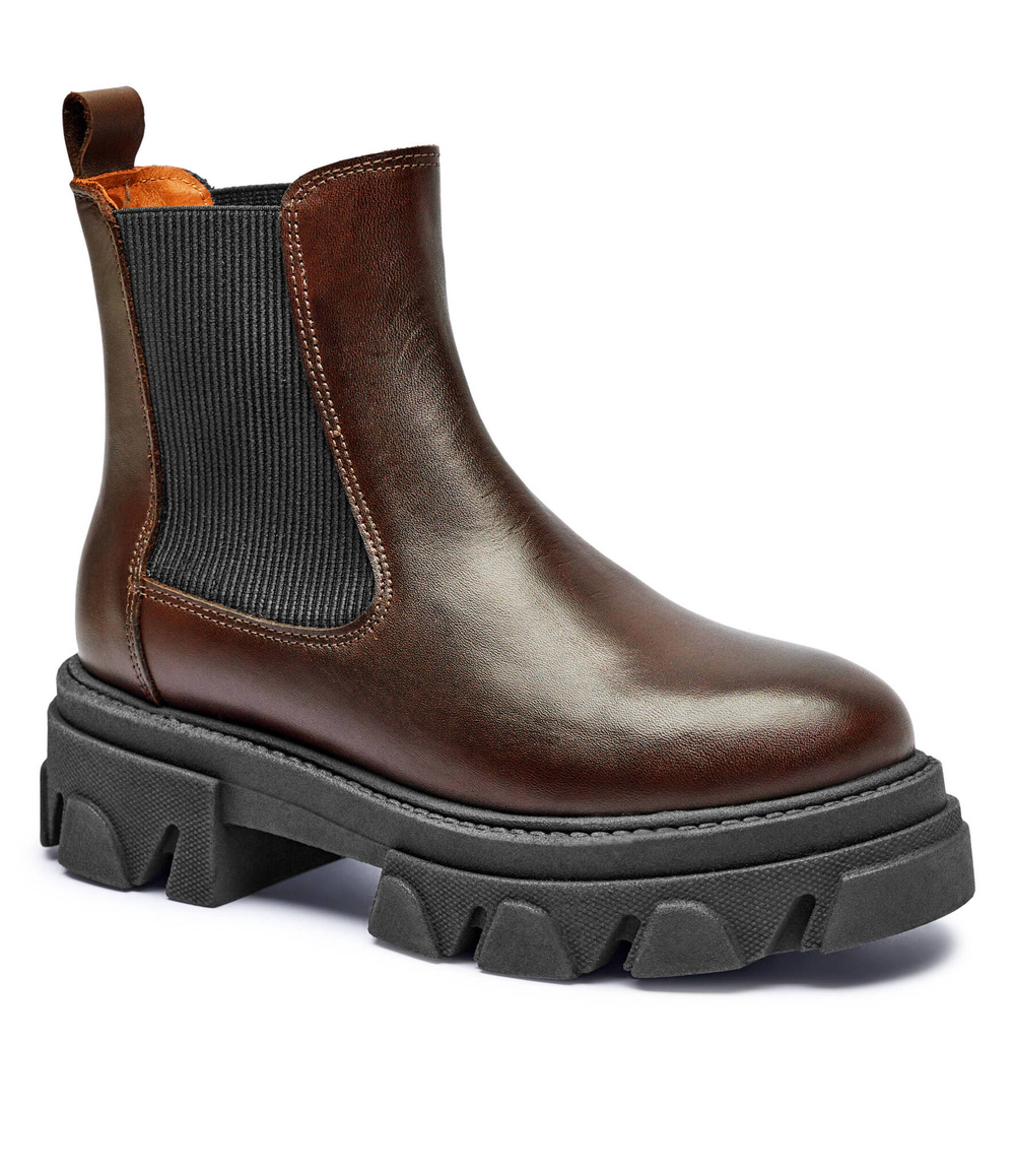 Кожаные челси Berenice Alohas - коричневый(S00809)