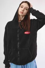 Худи БИЧ Классическое Zip черное