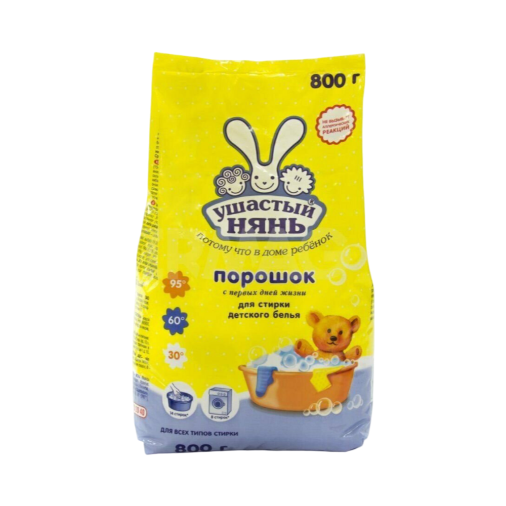 Стиральный Порошок "Ушастый нянь" 800г
