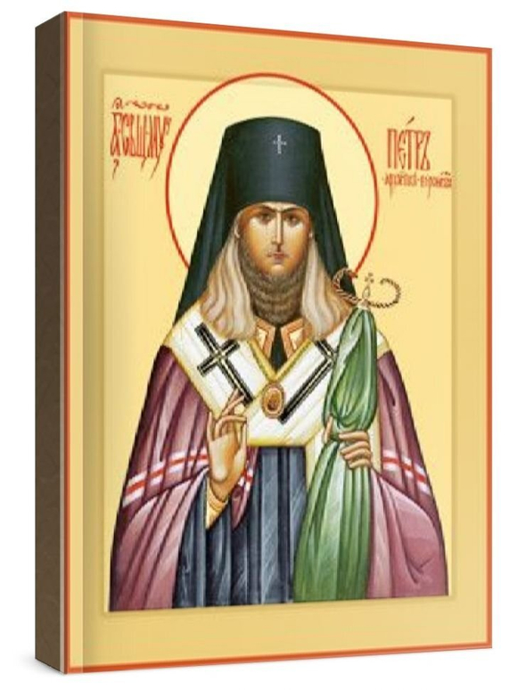 Петр Воронежский (рукописная икона)