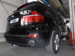 Фаркоп оцинкованный Galia B017A для BMW X5 2007-2013, 2013-2018, BMW X6 2014-(паспорт и сертификат в комплекте)(без электрики)
