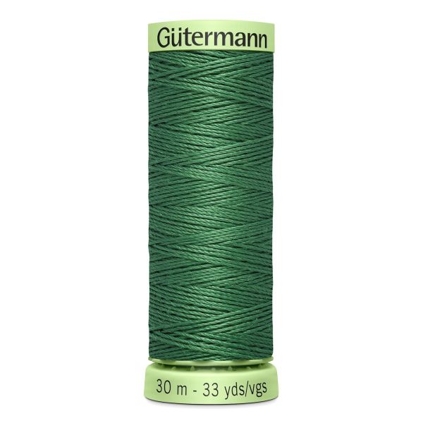 Нитки отделочные Gutermann Top Stitch 30 (30 метров), 5 кат. | 931 зеленый мох