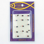 Мормышка вольфрамовая точеная 814 "Дробь" 3мм (15шт/уп)