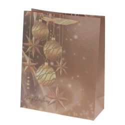 GAEM Пакет подарочный (бумага 210г/м2, блок микс 12шт), L26 W10 H32 см, 4в.