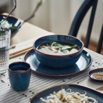 Миска IKEA GLADELIG (ГЛАДЕЛИГ), Синий, 14 см