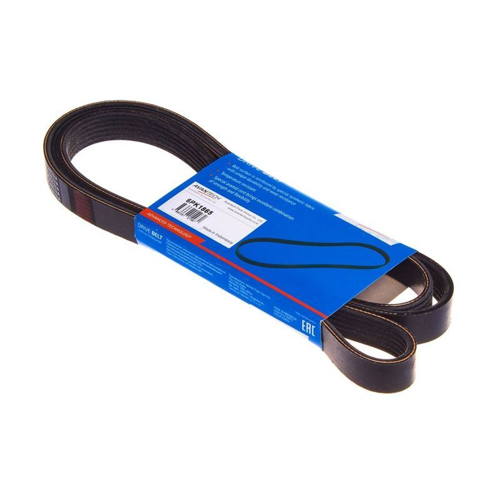 Ремень поликлиновый AVANTECH 6PK1865